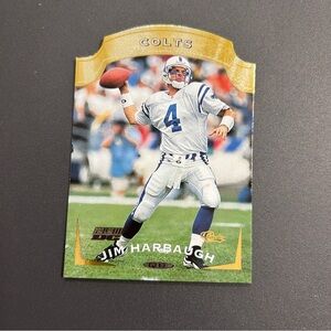 1996 Classic Pro Line III DC Jim Harbaugh 13 NFL  Colts Bears Michigan Chargers